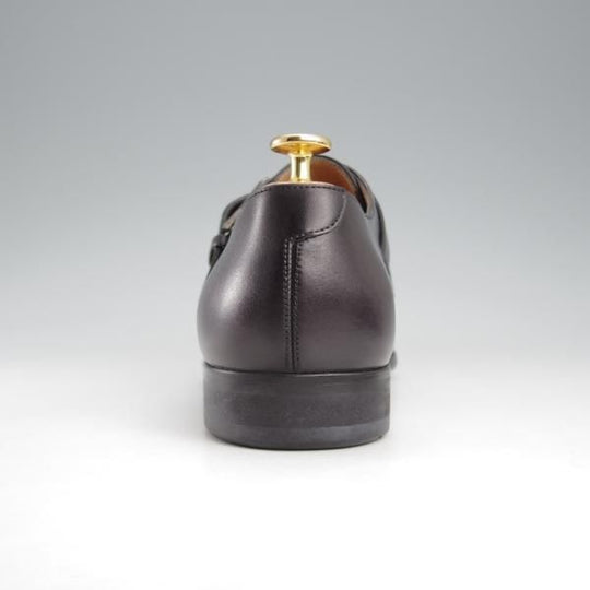 未使用★(仏)ベルルッティ SIZE 7.5【黒系パティーヌ★ヴェネチアレザー/モンクストラップ】NERO GRIGIO/黒/メンズ/Berluti★k442