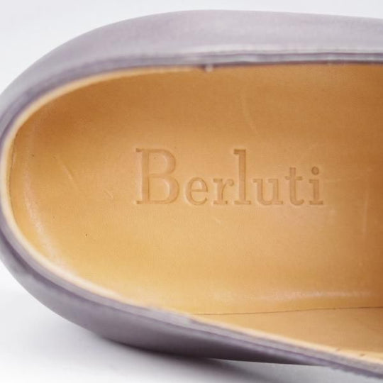 未使用★(仏)ベルルッティ SIZE 7.5【黒系パティーヌ★ヴェネチアレザー/モンクストラップ】NERO GRIGIO/黒/メンズ/Berluti★k442