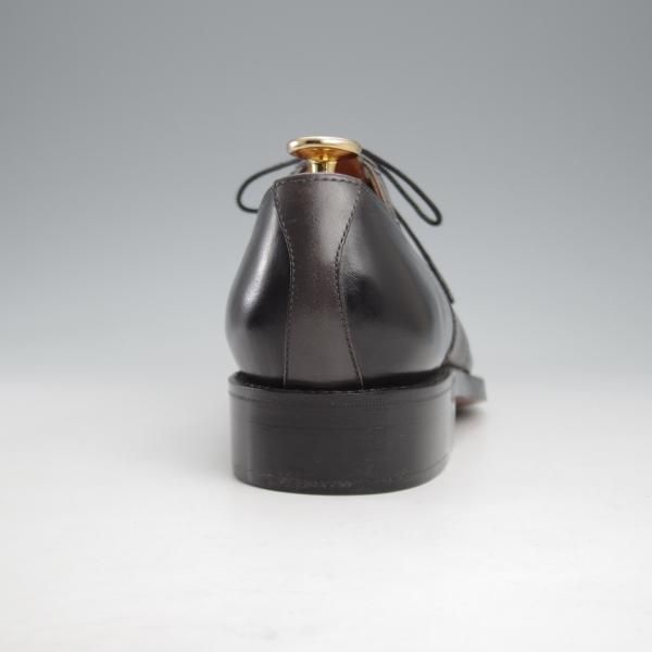 未使用★(HM)ギルド・オブ・クラフツ US6.5C【税込上代￥165,000-★Fudge/ハンドソーンウェルテッド製法】サドルシューズ/黒×灰★k447