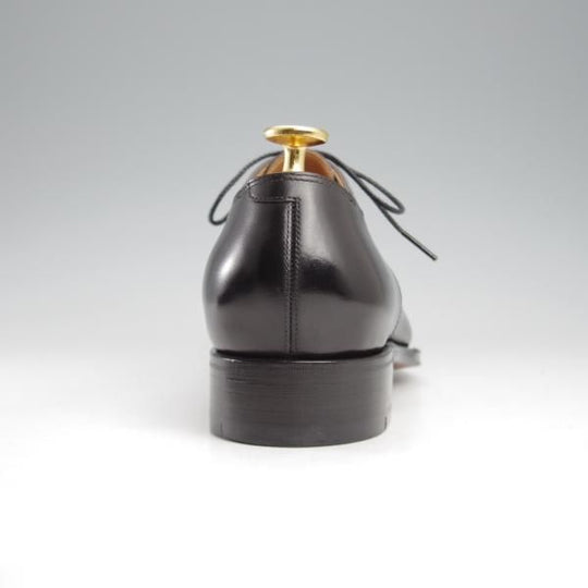 未使用★(HM)ギルド・オブ・クラフツ US5D【税込上代￥165,000-★Rusty/ハンドソーンウェルテッド製法】Vフロント/プレーントゥ/黒★k448