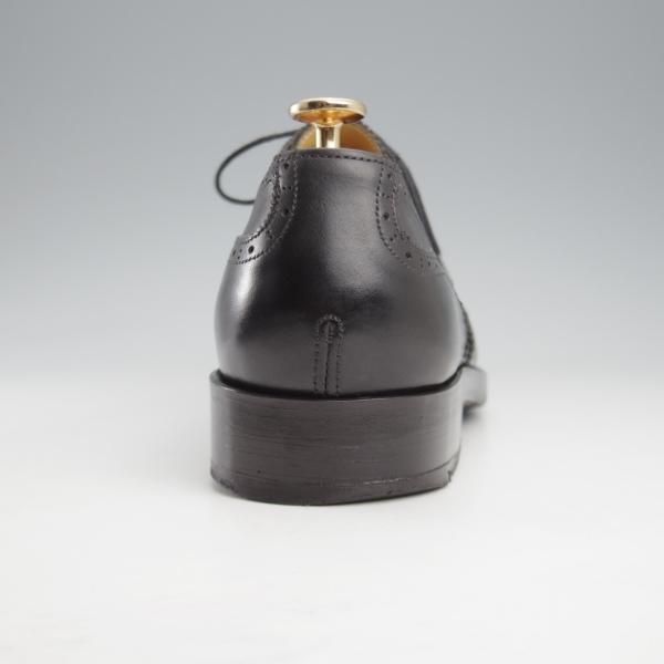 極上★(東欧)VASS/ヴァーシュ SIZE 42【モデル定価￥143,000-★Budapest/ブダペスト】BPラスト/フルブローグ/カーフ/黒/メンズ★k450