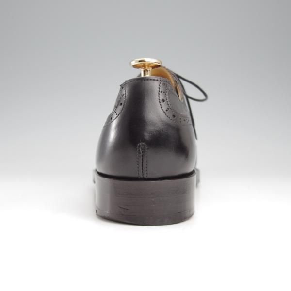 極上★(東欧)VASS/ヴァーシュ SIZE 42【モデル定価￥143,000-★Budapest/ブダペスト】BPラスト/フルブローグ/カーフ/黒/メンズ★k450