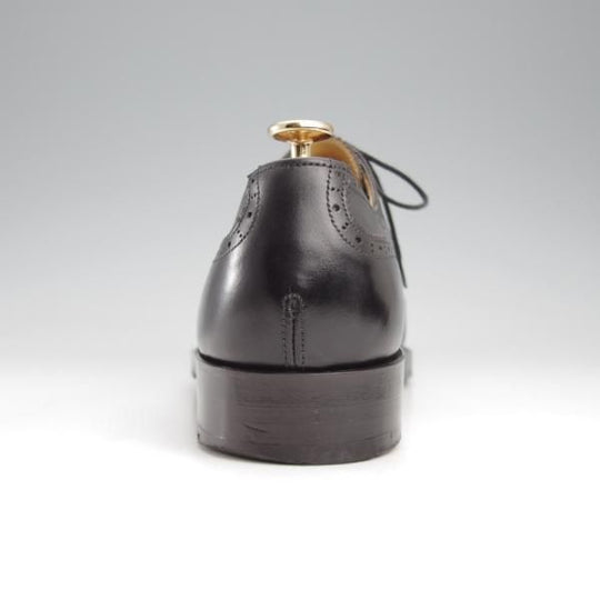 極上★(東欧)VASS/ヴァーシュ SIZE 42【モデル定価￥143,000-★Budapest/ブダペスト】BPラスト/フルブローグ/カーフ/黒/メンズ★k450