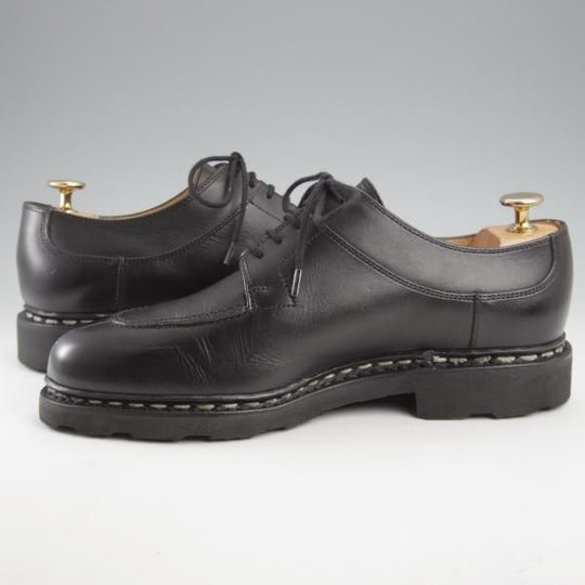 極美品★パラブーツ SIZE 6【定価￥79,200-★アヴィニョン/AVIGNON】グリフソール/リスレザー/Uチップ/NOIR/黒/Paraboot★k451