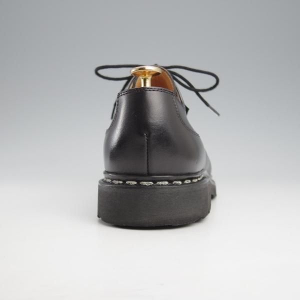 極美品★パラブーツ SIZE 6【定価￥79,200-★アヴィニョン/AVIGNON】グリフソール/リスレザー/Uチップ/NOIR/黒/Paraboot★k451