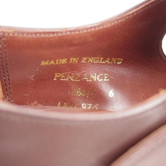 未使用★(英)チーニー 6F【定価￥70,400-★グルカサンダル/PENZANCE/ペンザンス】1886ラスト/カーフ/MOCHA/濃茶/メンズ/CHEANEY★k452