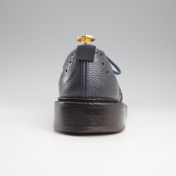 ★トリッカーズ SIZE 5【バートン同系モデル★(英)マッキントッシュ別注/M7346】カントリーシューズ/フルブローグ/紺/Tricker's★k456