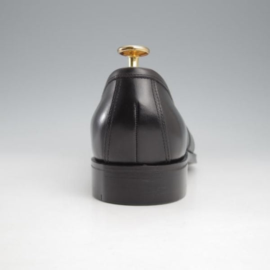 未使用★(浅草)ギルド・オブ・クラフツ US6.5D【税込上代￥198,000-★Agnes/ハンドソーンウェルテッド製法】コインローファー/黒★k459