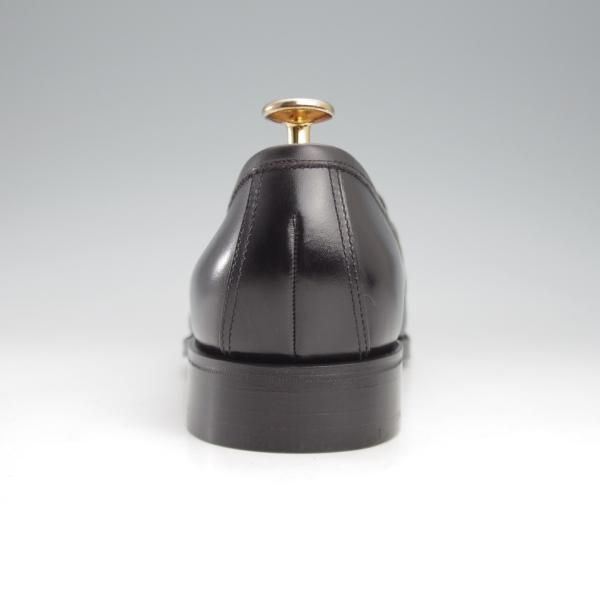 未使用★(浅草)ギルド・オブ・クラフツ US6.5D【税込上代￥198,000-★Agnes/ハンドソーンウェルテッド製法】コインローファー/黒★k459