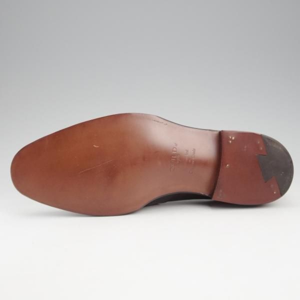 未使用★(浅草)ギルド・オブ・クラフツ US6.5D【税込上代￥198,000-★Agnes/ハンドソーンウェルテッド製法】コインローファー/黒★k459