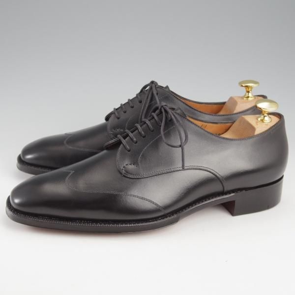 未使用★(HM)ギルド・オブ・クラフツ US6.5D【税込上代￥165,000-★Bryan/ハンドソーンウェルテッド製法】ブラインドブローグ/黒★k461