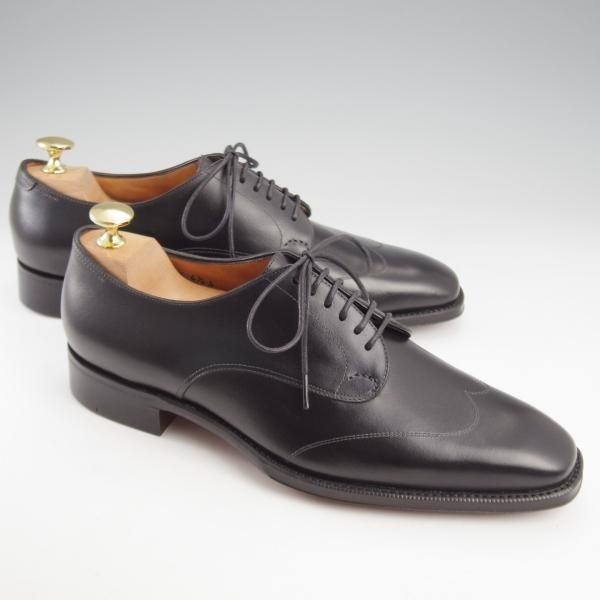 未使用★(HM)ギルド・オブ・クラフツ US6.5D【税込上代￥165,000-★Bryan/ハンドソーンウェルテッド製法】ブラインドブローグ/黒★k461