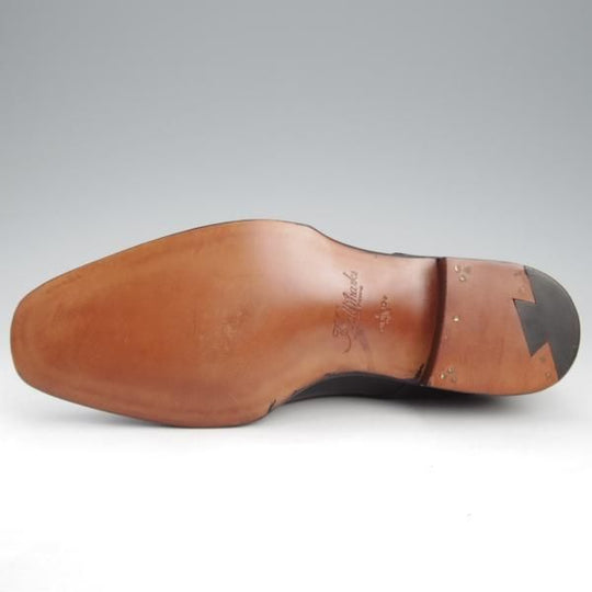 未使用★(HM)ギルド・オブ・クラフツ US6.5D【税込上代￥165,000-★Bryan/ハンドソーンウェルテッド製法】ブラインドブローグ/黒★k461