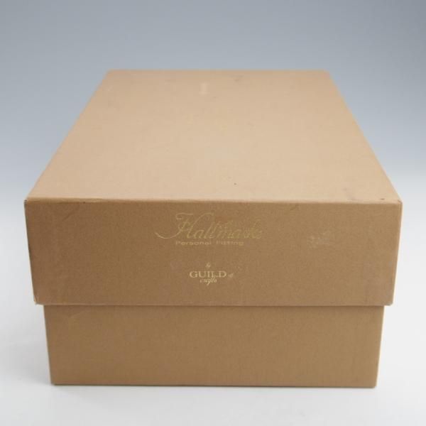 未使用★(HM)ギルド・オブ・クラフツ US6.5D【税込上代￥165,000-★Bryan/ハンドソーンウェルテッド製法】ブラインドブローグ/黒★k461