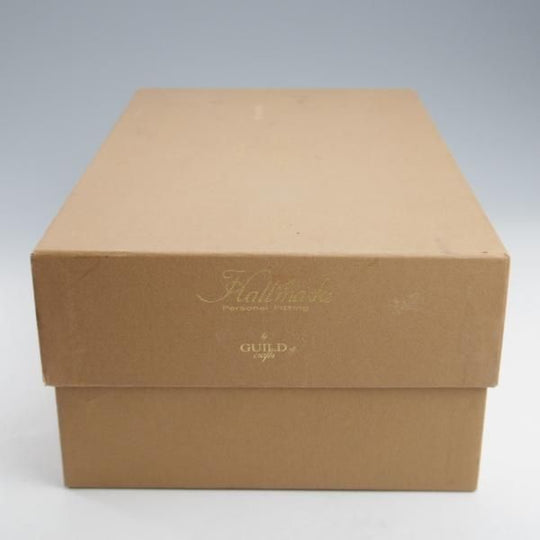 未使用★(HM)ギルド・オブ・クラフツ US6.5D【税込上代￥165,000-★Bryan/ハンドソーンウェルテッド製法】ブラインドブローグ/黒★k461