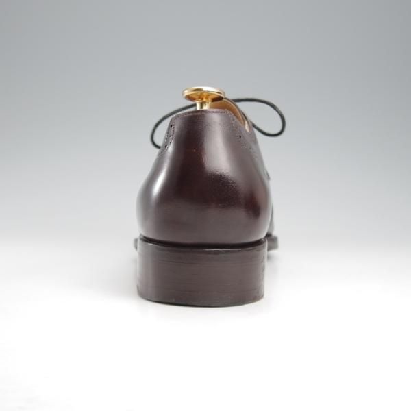 美品★(東欧)VASS/ヴァーシュ SIZE 41【現行定価14万円程度★ミュージアムカーフ/Uラスト/Alt English】セミブローグ/濃茶★k464