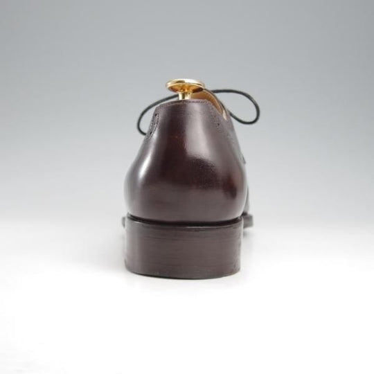 美品★(東欧)VASS/ヴァーシュ SIZE 41【現行定価14万円程度★ミュージアムカーフ/Uラスト/Alt English】セミブローグ/濃茶★k464