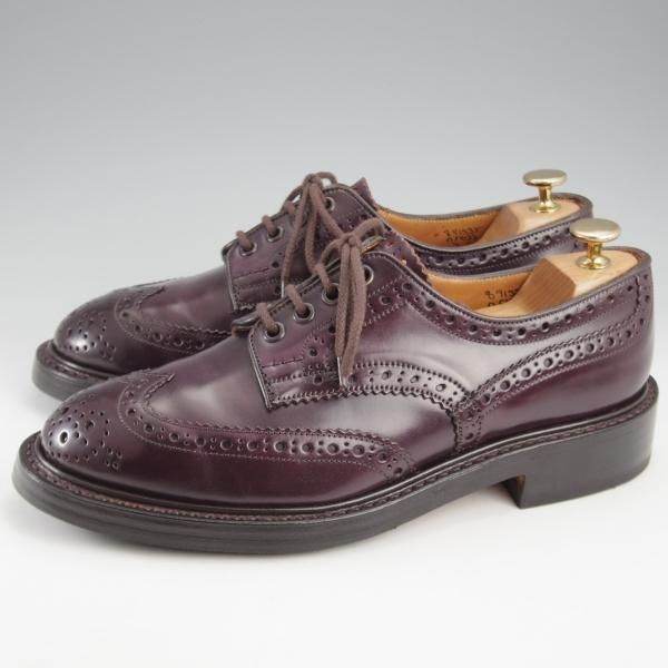 トリッカーズ SIZE 7【コードバン/BOURTON/赤茶】 | 高級中古革靴の