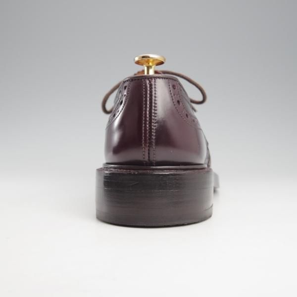 極上★トリッカーズ SIZE 7【現行定価￥165,000-★コードバン/BOURTON】バートン/M5633/赤茶/カントリーシューズ/メンズ/Tricker's★k466