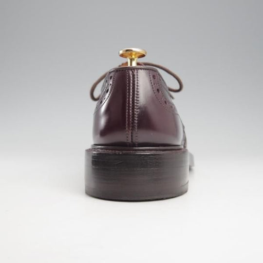 極上★トリッカーズ SIZE 7【現行定価￥165,000-★コードバン/BOURTON】バートン/M5633/赤茶/カントリーシューズ/メンズ/Tricker's★k466