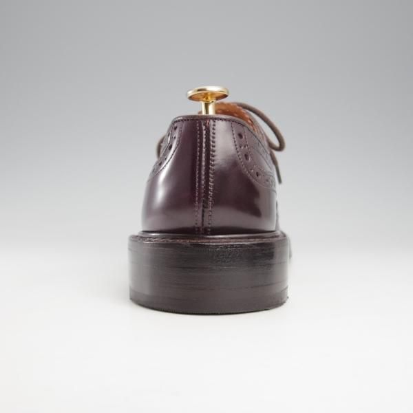 極上★トリッカーズ SIZE 7【現行定価￥165,000-★コードバン/BOURTON】バートン/M5633/赤茶/カントリーシューズ/メンズ/Tricker's★k466