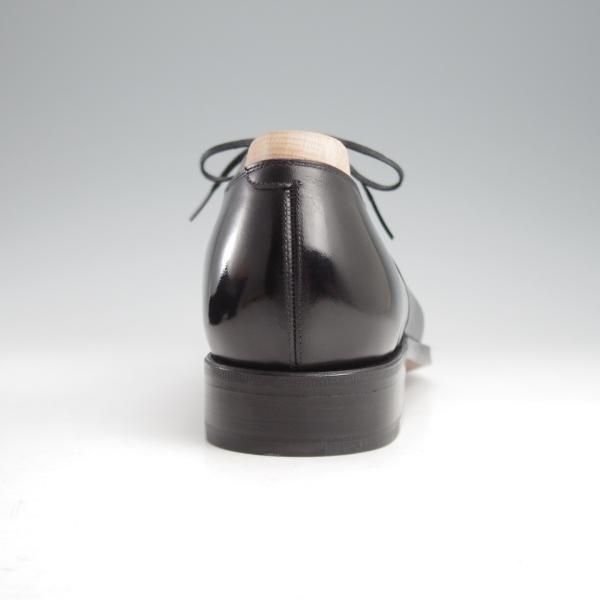 未使用★(浅草)ギルド・オブ・クラフツ SIZE 7(M)【定価￥115,500-★Blackie/(英国製)純正シューツリー付き】ストレートチップ/黒★k469