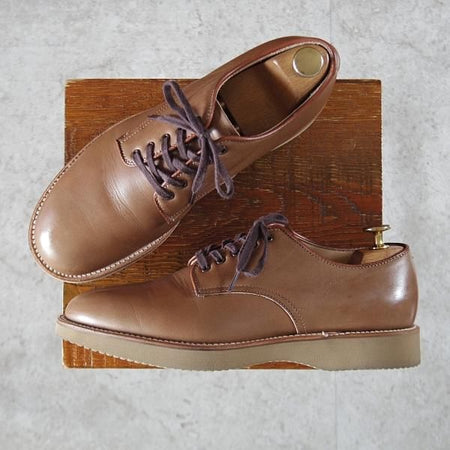 極美品★オールデン 7D【現行定価13万円程度★ミリタリーラスト/ナチュラル色/クロムエクセルレザー】N5409/プレーントゥ/ALDEN★k470