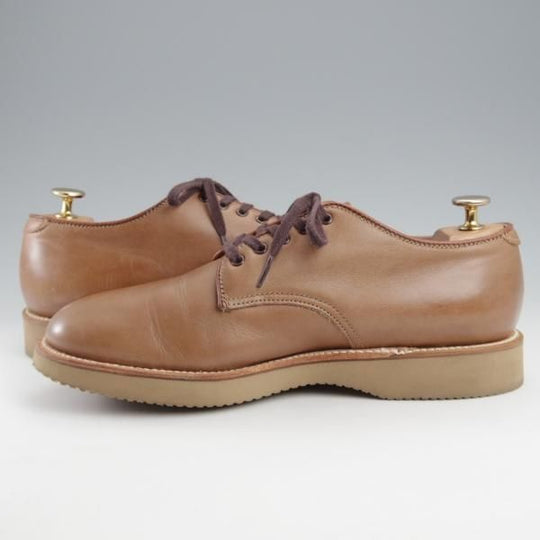 極美品★オールデン 7D【現行定価13万円程度★ミリタリーラスト/ナチュラル色/クロムエクセルレザー】N5409/プレーントゥ/ALDEN★k470