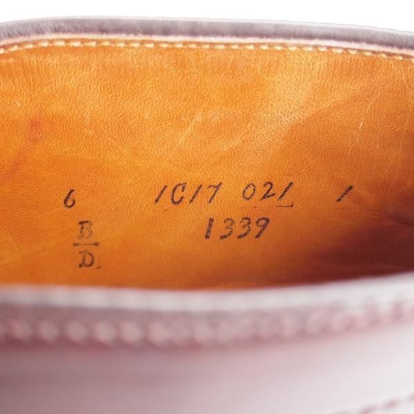 極上★オールデン 6D【定価￥189,200-★コードバン仕様/1339】バリーラスト/チャッカブーツ/#8/バーガンディー/赤茶/メンズ/ALDEN★k479