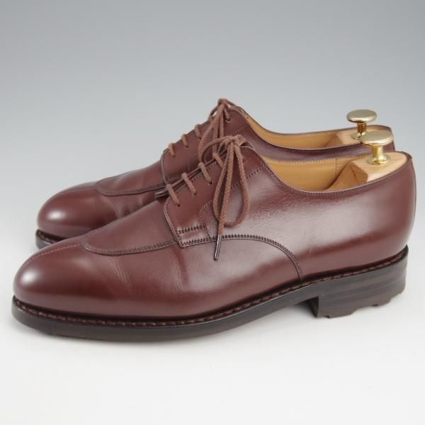 極上★J.M.ウエストン 6C【定価￥159,500-★ハーフハント/598】Uチップ/25ラスト/ボックスカーフ/RED ETRUSCO/Weston/ウェストン★k481