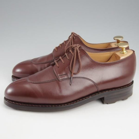 極上★J.M.ウエストン 6C【定価￥159,500-★ハーフハント/598】Uチップ/25ラスト/ボックスカーフ/RED ETRUSCO/Weston/ウェストン★k481
