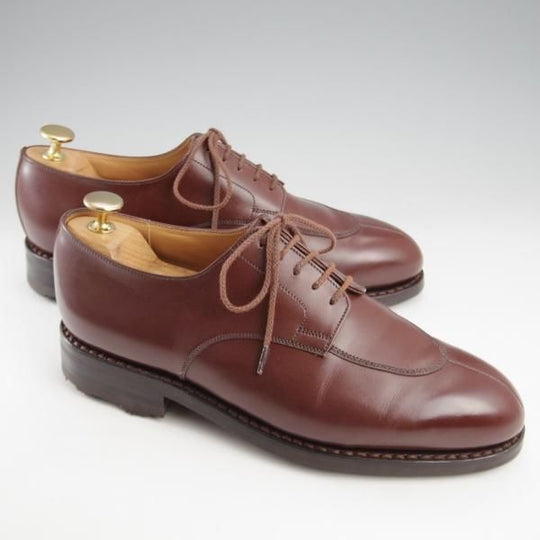 極上★J.M.ウエストン 6C【定価￥159,500-★ハーフハント/598】Uチップ/25ラスト/ボックスカーフ/RED ETRUSCO/Weston/ウェストン★k481