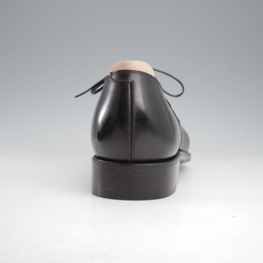 未使用★(浅草)ギルド・オブ・クラフツ SIZE 8(S)【定価￥115,500-★Blackie/(英国製)純正シューツリー付き】ストレートチップ/黒★k482