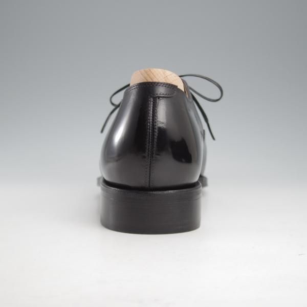 未使用★(浅草)ギルド・オブ・クラフツ SIZE 8(S)【定価￥115,500-★Blackie/(英国製)純正シューツリー付き】ストレートチップ/黒★k482