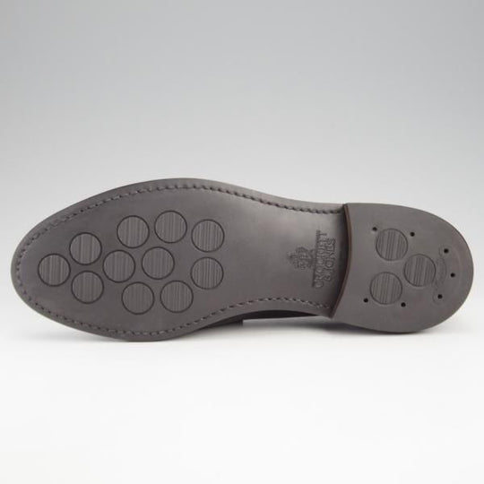 極美品★クロケット&ジョーンズ 5.5E【★コインローファー/HARVARD】ハーバード/314ラスト/カーフ/黒/メンズ/Crockett&Jones★k483