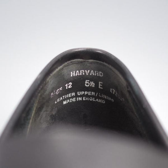 極美品★クロケット&ジョーンズ 5.5E【★コインローファー/HARVARD】ハーバード/314ラスト/カーフ/黒/メンズ/Crockett&Jones★k483