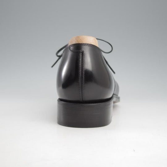 未使用★(浅草)ギルド・オブ・クラフツ SIZE 7(M)【定価￥115,500-★Blackie/(英国製)純正シューツリー付き】ストレートチップ/黒★k484