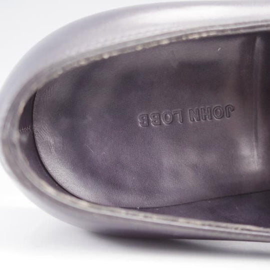 極美品★ジョンロブ 6E【定価￥205,200-★ミュージアムカーフ/RINGMORE】0015ラスト/モンクストラップ/黒/メンズ/JOHN LOBB★k485