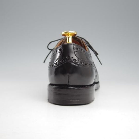 美品★チャーチ(レディース) SIZE 37【定価￥176,000-★バーウッド/BURWOOD WG】ポリッシュドバインダーカーフ/黒/Church'★k486