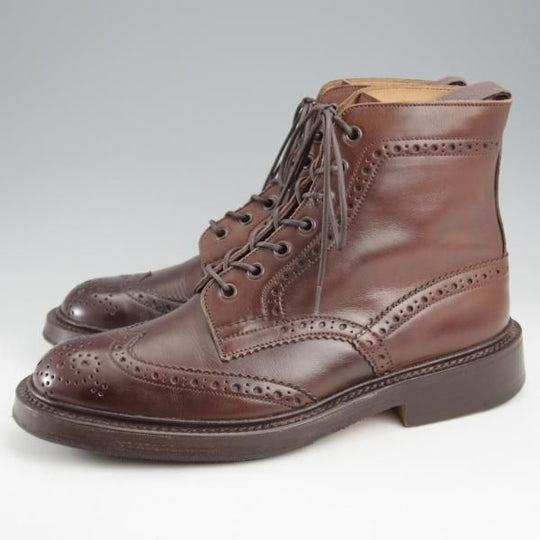 極上★トリッカーズ SIZE 7【定価￥132,000-★MALTON/モールトン】M2508/カントリーブーツ/カーフ/Espresso/濃茶/メンズ/Tricker's★k489