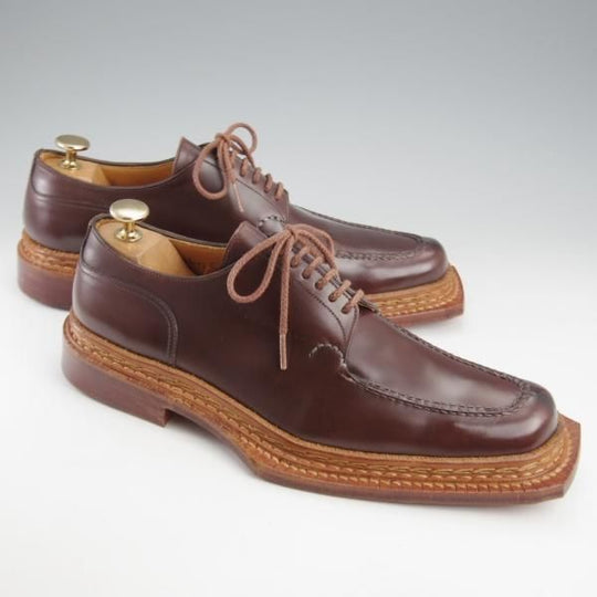 未使用★(浅草)ギルド・オブ・クラフツ US7C程度【税込上代￥220,000-★ノルウィージャン製法/純正ツリー付】濃茶★k490