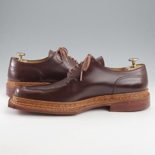 未使用★(浅草)ギルド・オブ・クラフツ US7C程度【税込上代￥220,000-★ノルウィージャン製法/純正ツリー付】濃茶★k490