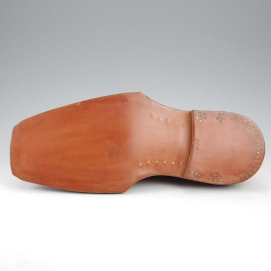 未使用★(浅草)ギルド・オブ・クラフツ US7C程度【税込上代￥220,000-★ノルウィージャン製法/純正ツリー付】濃茶★k490