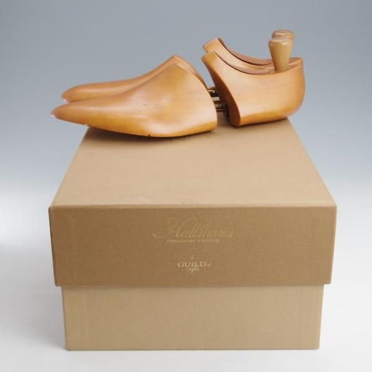 未使用★(浅草)ギルド・オブ・クラフツ US7C程度【税込上代￥220,000-★ノルウィージャン製法/純正ツリー付】濃茶★k490