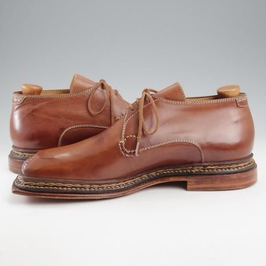 未使用★(浅草)ギルド・オブ・クラフツ US7E程度【税込上代￥253,000-★ノルウィージャン製法/純正ツリー付】茶★k491