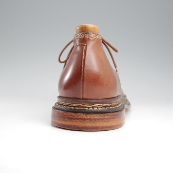 未使用★(浅草)ギルド・オブ・クラフツ US7E程度【税込上代￥253,000-★ノルウィージャン製法/純正ツリー付】茶★k491