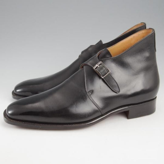 未使用★(HM)ギルド・オブ・クラフツ US7.5D【税込上代￥242,000-★Patrice/ハンドソーンウェルテッド製法】ジョージブーツ/黒★k492