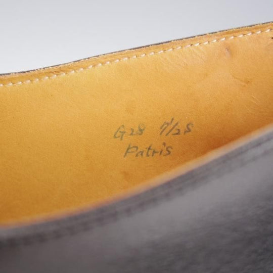 未使用★(HM)ギルド・オブ・クラフツ US7.5D【税込上代￥242,000-★Patrice/ハンドソーンウェルテッド製法】ジョージブーツ/黒★k492