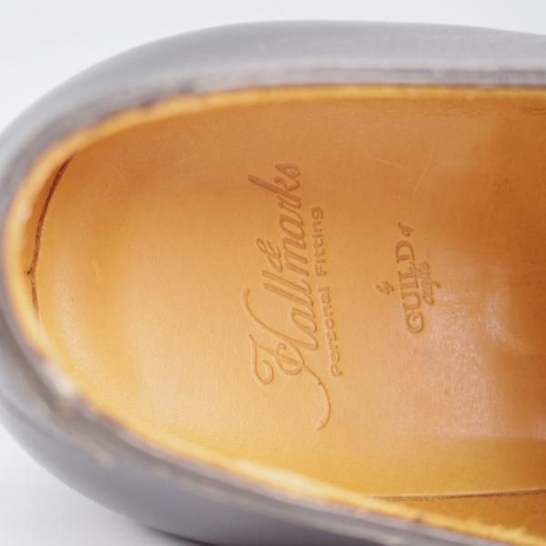 未使用★(HM)ギルド・オブ・クラフツ US6.5C【税込上代￥198,000-★Goofy/ハンドソーンウェルテッド製法】モンクストラップ/黒★k494