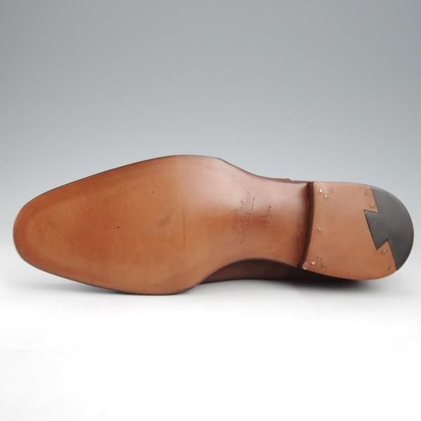 未使用★(HM)ギルド・オブ・クラフツ US7D【税込上代￥165,000-★Toffee/ハンドソーンウェルテッド製法】スエード/濃茶★k496